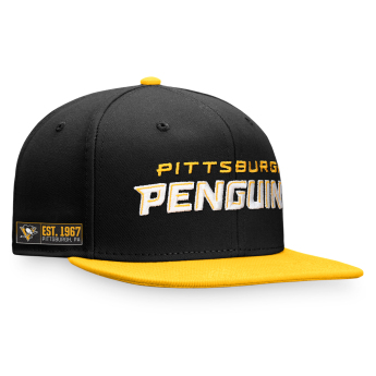 Pittsburgh Penguins šilterica ravnog oboda Iconic Color Blocked Snapback BY