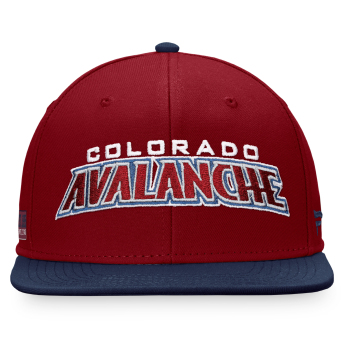 Colorado Avalanche šilterica ravnog oboda Iconic Color Blocked Snapback RN