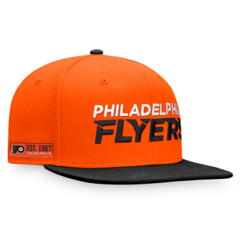 Philadelphia Flyers šilterica ravnog oboda Iconic Color Blocked Snapback OB