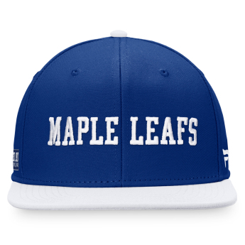 Toronto Maple Leafs šilterica ravnog oboda Iconic Color Blocked Snapback BW