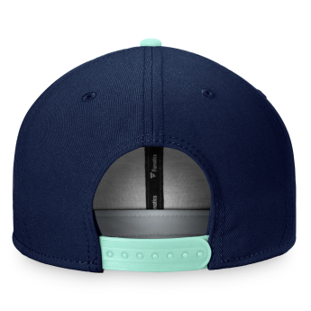 Seattle Kraken šilterica ravnog oboda Iconic Color Blocked Snapback BG