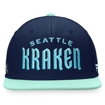 Seattle Kraken šilterica ravnog oboda Iconic Color Blocked Snapback BG