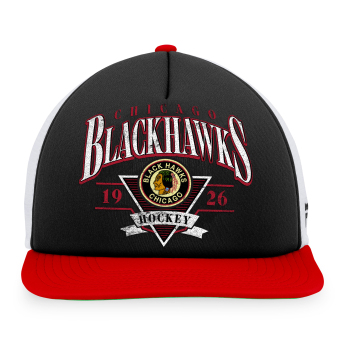 Chicago Blackhawks šilterica ravnog oboda True Classic Foam Front Trucker