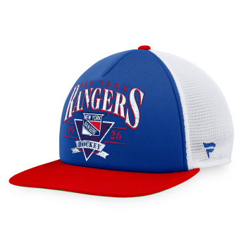 New York Rangers šilterica ravnog oboda True Classic Foam Front Trucker