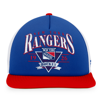 New York Rangers šilterica ravnog oboda True Classic Foam Front Trucker