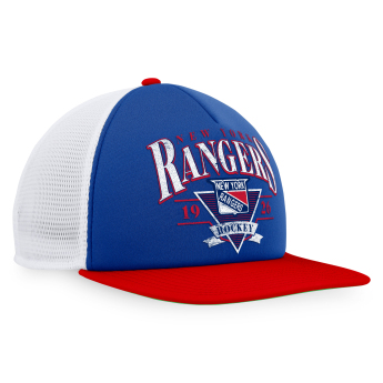 New York Rangers šilterica ravnog oboda True Classic Foam Front Trucker