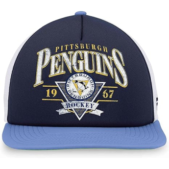 Pittsburgh Penguins šilterica ravnog oboda True Classic Foam Front Trucker