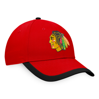 Chicago Blackhawks kapa za bejzbol Defender Structured Adjustable red