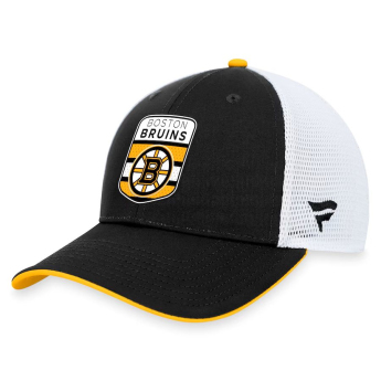 Boston Bruins kapa za bejzbol Draft 2023 Podium Trucker Adjustable Authentic Pro