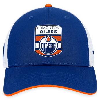 Edmonton Oilers kapa za bejzbol Draft 2023 Podium Trucker Adjustable Authentic Pro