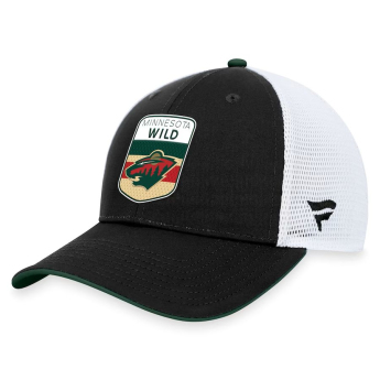 Minnesota Wild kapa za bejzbol Draft 2023 Podium Trucker Adjustable Authentic Pro