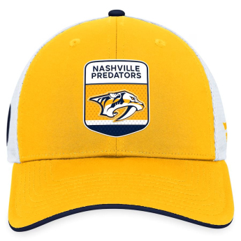 Nashville Predators kapa za bejzbol Draft 2023 Podium Trucker Adjustable Authentic Pro
