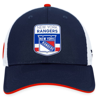 New York Rangers kapa za bejzbol Draft 2023 Podium Trucker Adjustable Authentic Pro