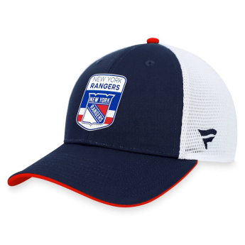 New York Rangers kapa za bejzbol Draft 2023 Podium Trucker Adjustable Authentic Pro