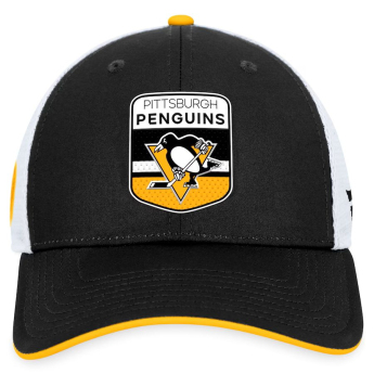 Pittsburgh Penguins kapa za bejzbol Draft 2023 Podium Trucker Adjustable Authentic Pro