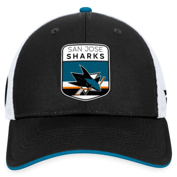 San Jose Sharks kapa za bejzbol Draft 2023 Podium Trucker Adjustable Authentic Pro