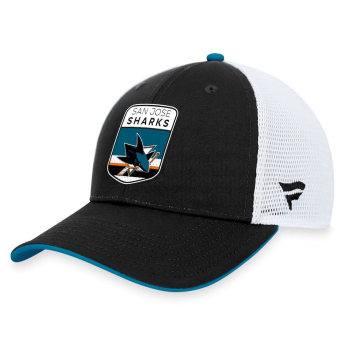 San Jose Sharks kapa za bejzbol Draft 2023 Podium Trucker Adjustable Authentic Pro