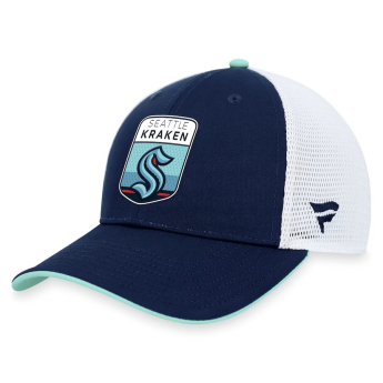 Seattle Kraken kapa za bejzbol Draft 2023 Podium Trucker Adjustable Authentic Pro