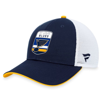 St. Louis Blues kapa za bejzbol Draft 2023 Podium Trucker Adjustable Authentic Pro