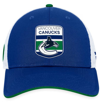 Vancouver Canucks kapa za bejzbol Draft 2023 Podium Trucker Adjustable Authentic Pro