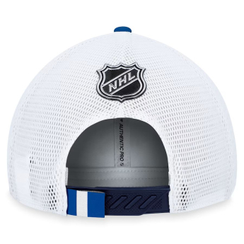 Winnipeg Jets kapa za bejzbol Draft 2023 Podium Trucker Adjustable Authentic Pro