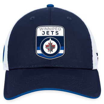 Winnipeg Jets kapa za bejzbol Draft 2023 Podium Trucker Adjustable Authentic Pro