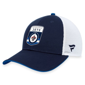 Winnipeg Jets kapa za bejzbol Draft 2023 Podium Trucker Adjustable Authentic Pro