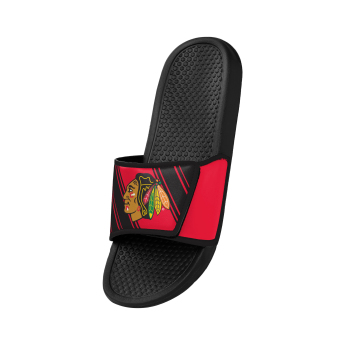 Chicago Blackhawks muške natikače Legacy Velcro Sport Slide Slipper