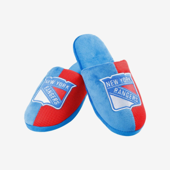 New York Rangers muške natikače Logo Staycation Slipper