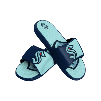 Seattle Kraken muške natikače Colorblock Slipper