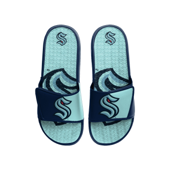 Seattle Kraken muške natikače Colorblock Slipper
