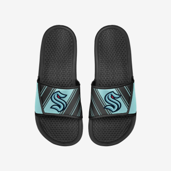 Seattle Kraken muške natikače Legacy Velcro Sport Slide Slipper