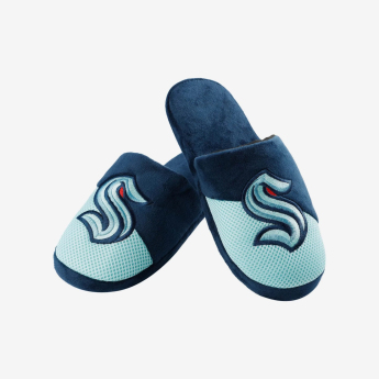 Seattle Kraken muške natikače Logo Staycation Slipper