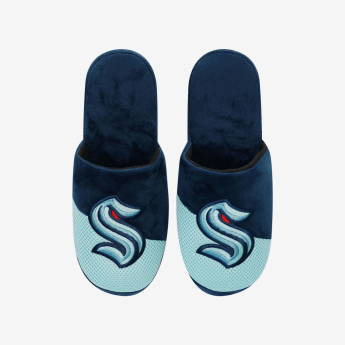 Seattle Kraken muške natikače Logo Staycation Slipper