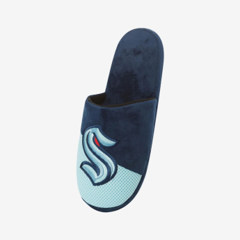 Seattle Kraken muške natikače Logo Staycation Slipper