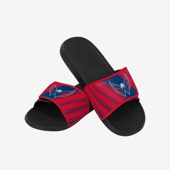 Washington Capitals muške natikače Legacy Velcro Sport Slide Slipper