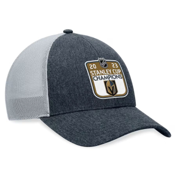 Vegas Golden Knights kapa za bejzbol 2023 Stanley Cup Champions Locker Room Adjustable Hat greyS