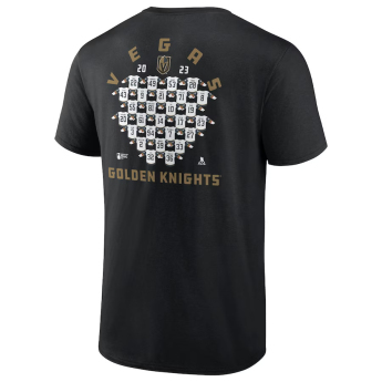 Vegas Golden Knights muška majica 2023 Stanley Cup Champions Jersey Roster