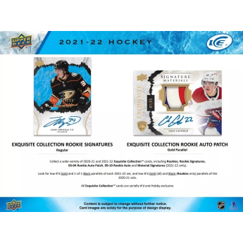 NHL boxovi NHL hokejske karte 2021-22 Upper Deck Ice Hobby Box