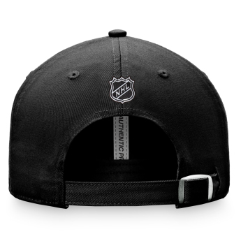 Chicago Blackhawks kapa za bejzbol Unstr Adj Black