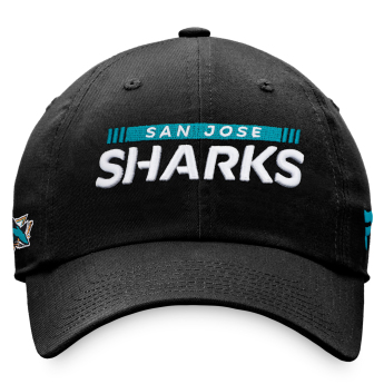 San Jose Sharks kapa za bejzbol Unstr Adj Black