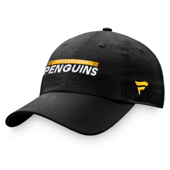 Pittsburgh Penguins kapa za bejzbol Unstr Adj Black