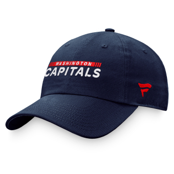 Washington Capitals kapa za bejzbol Unstr Adj Athletic Navy