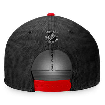 Chicago Blackhawks šilterica ravnog oboda Black-Athletic Red