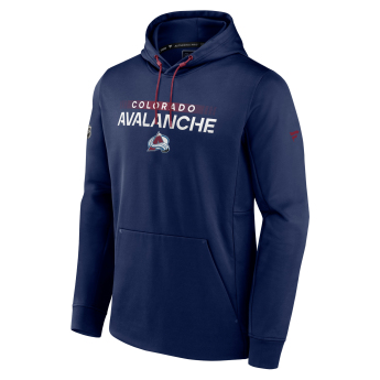 Colorado Avalanche muška majica s kapuljačom RINK Performance Navy-Dark Garnet