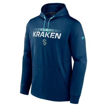 Seattle Kraken muška majica s kapuljačom Traditional Navy-Icy Blue