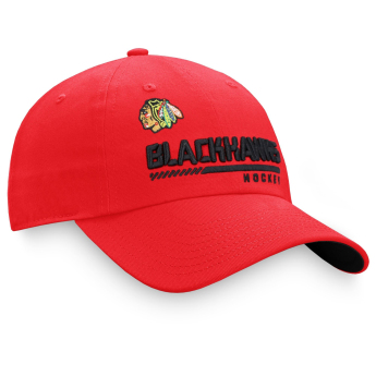 Chicago Blackhawks kapa za bejzbol Authentic Pro Locker Room Curved Unstructured Red