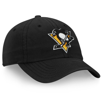 Pittsburgh Penguins kapa za bejzbol NHL Core Black Curved Unstructured