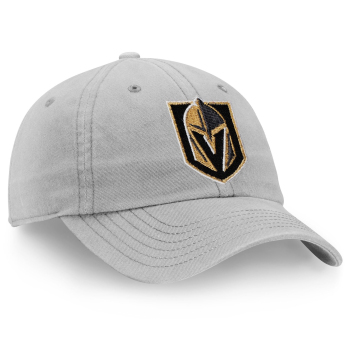 Vegas Golden Knights kapa za bejzbol NHL Core Grey Curved Unstructured Strapback Cap