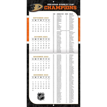 Anaheim Ducks kalendar 2024 Wall Calendar